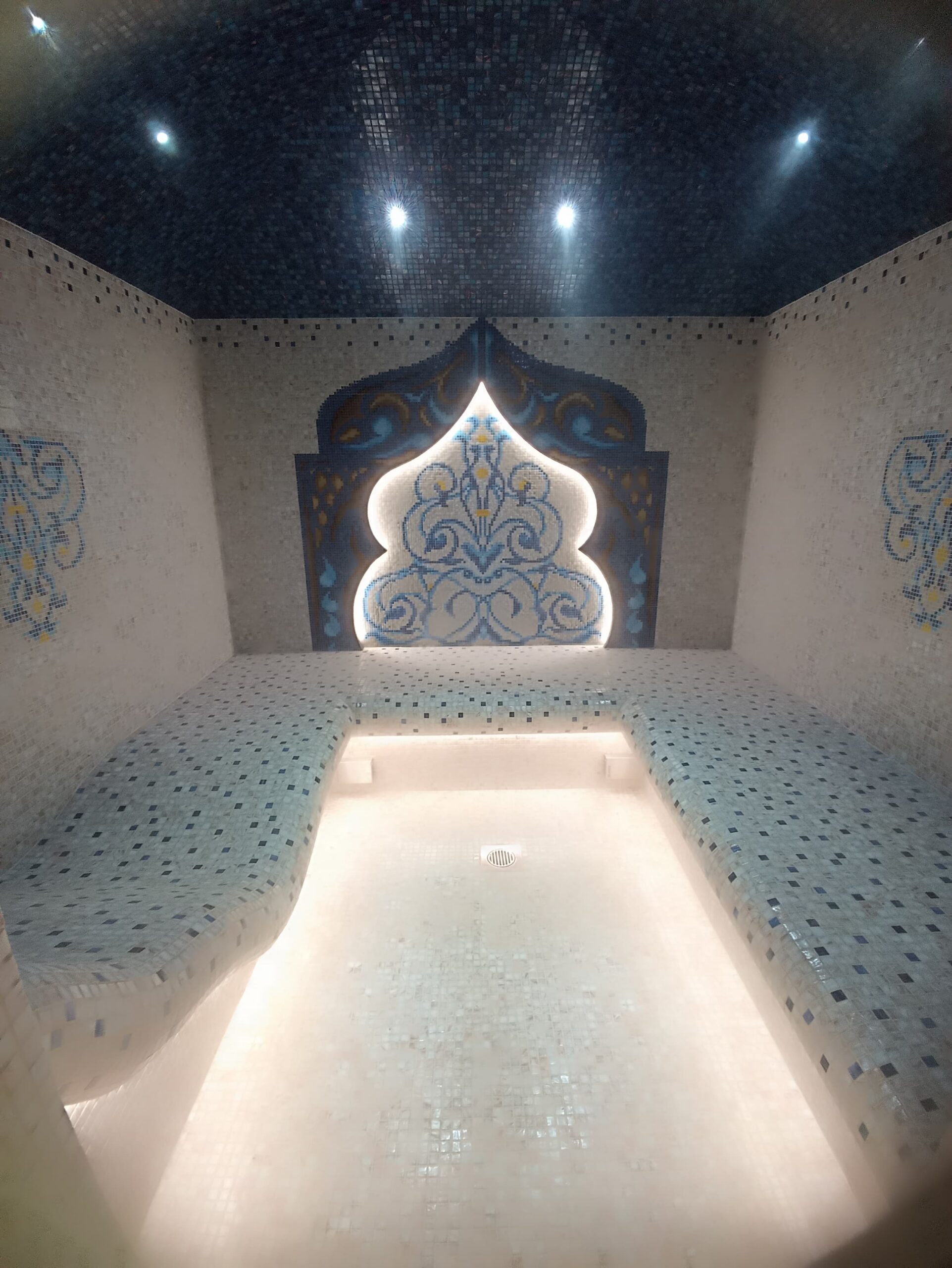 Хамам в квартире, размер 2500*2000 мм